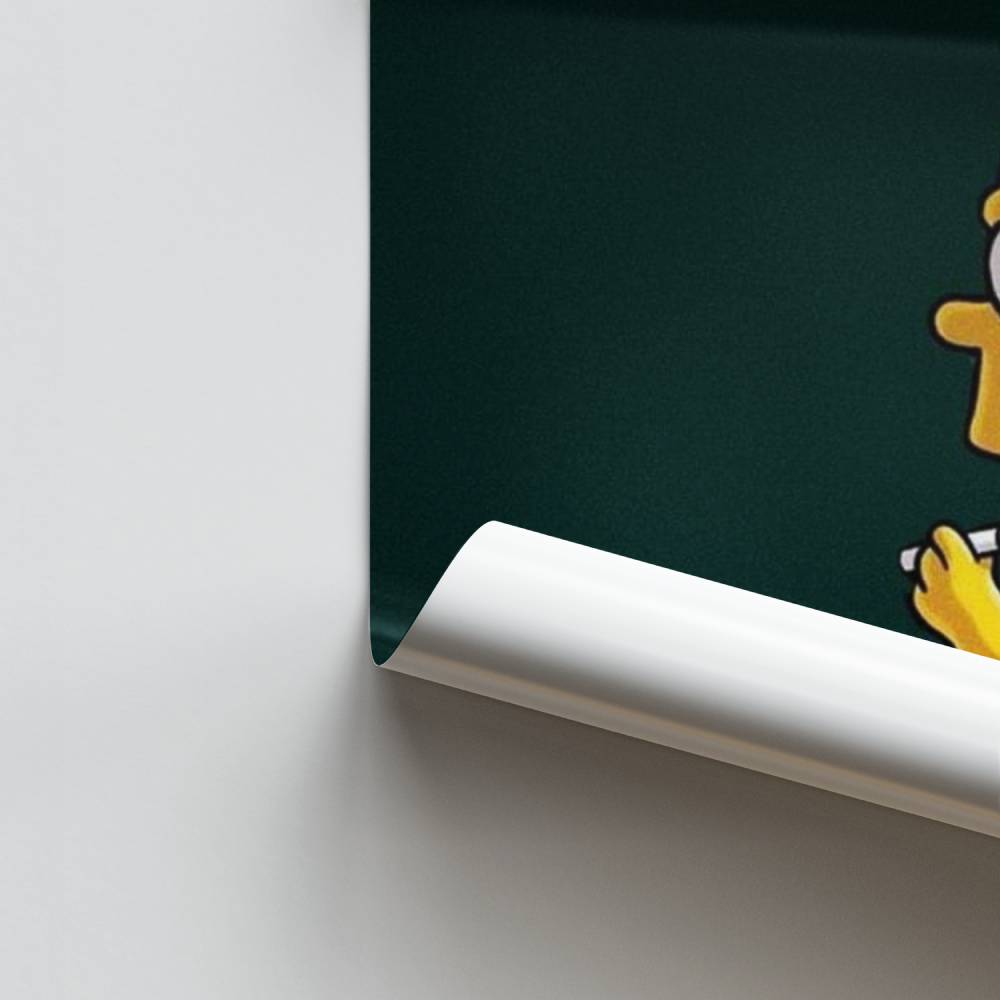 Pintura de Bart Póster