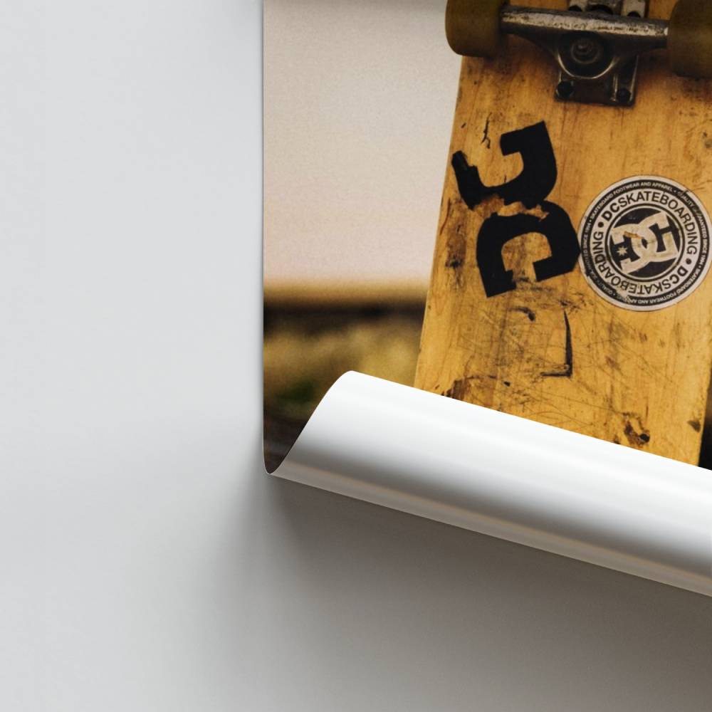 Escape del monopatín Póster