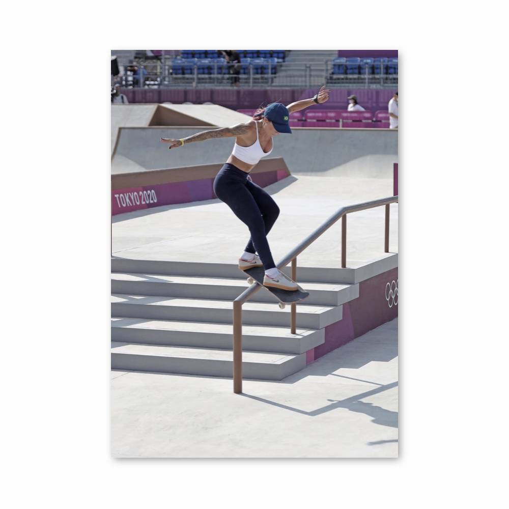 Poster Skater Élan