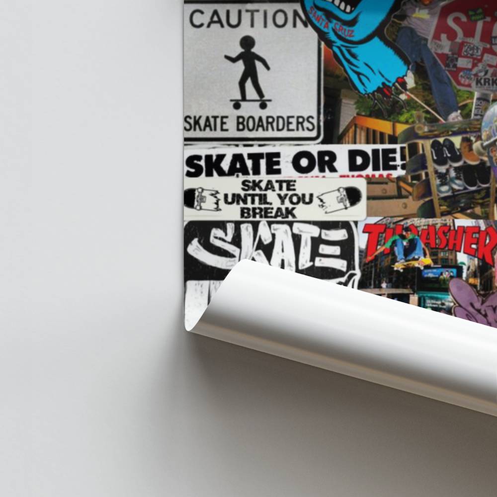 Póster Vibraciones de skate