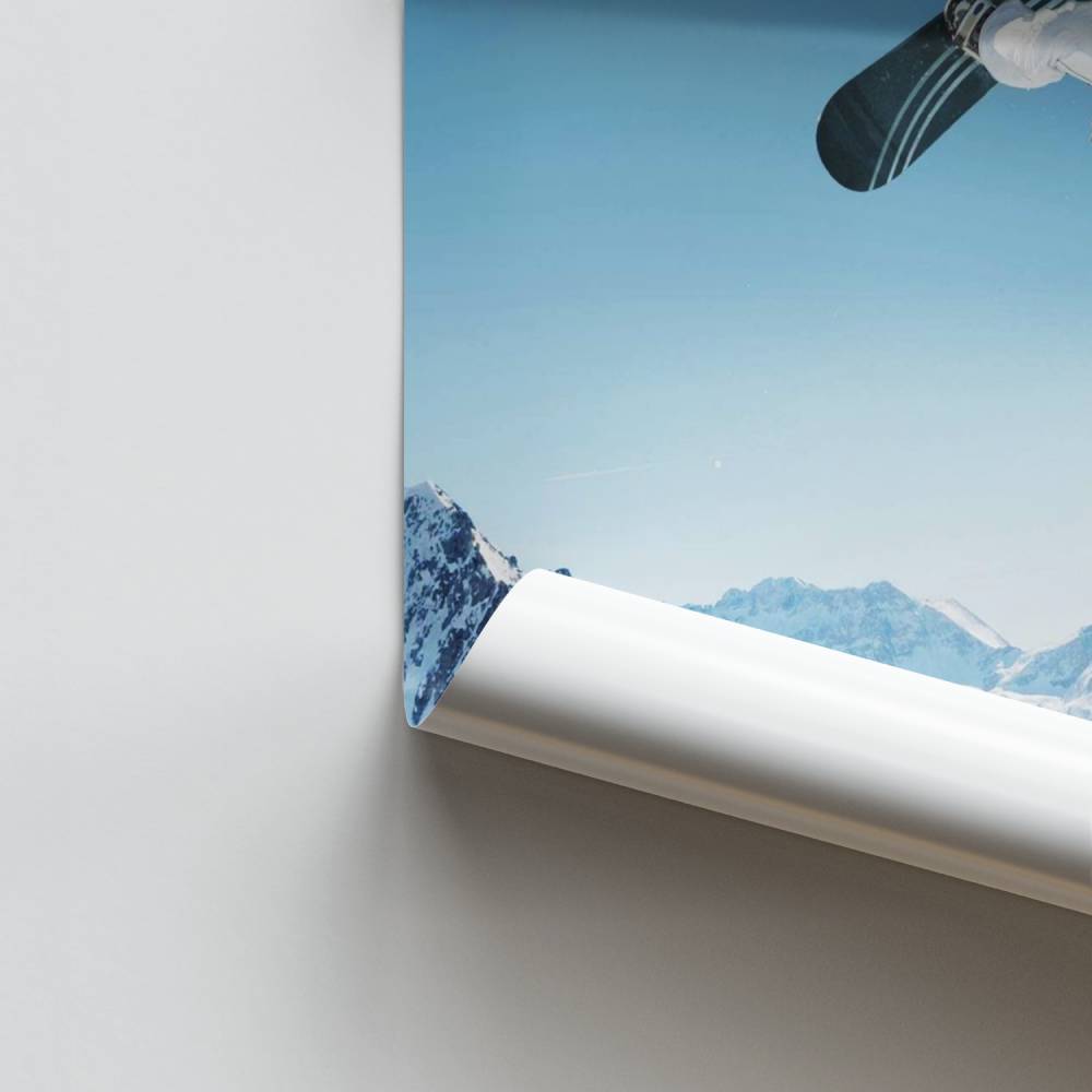 Póster Saltos alpinos