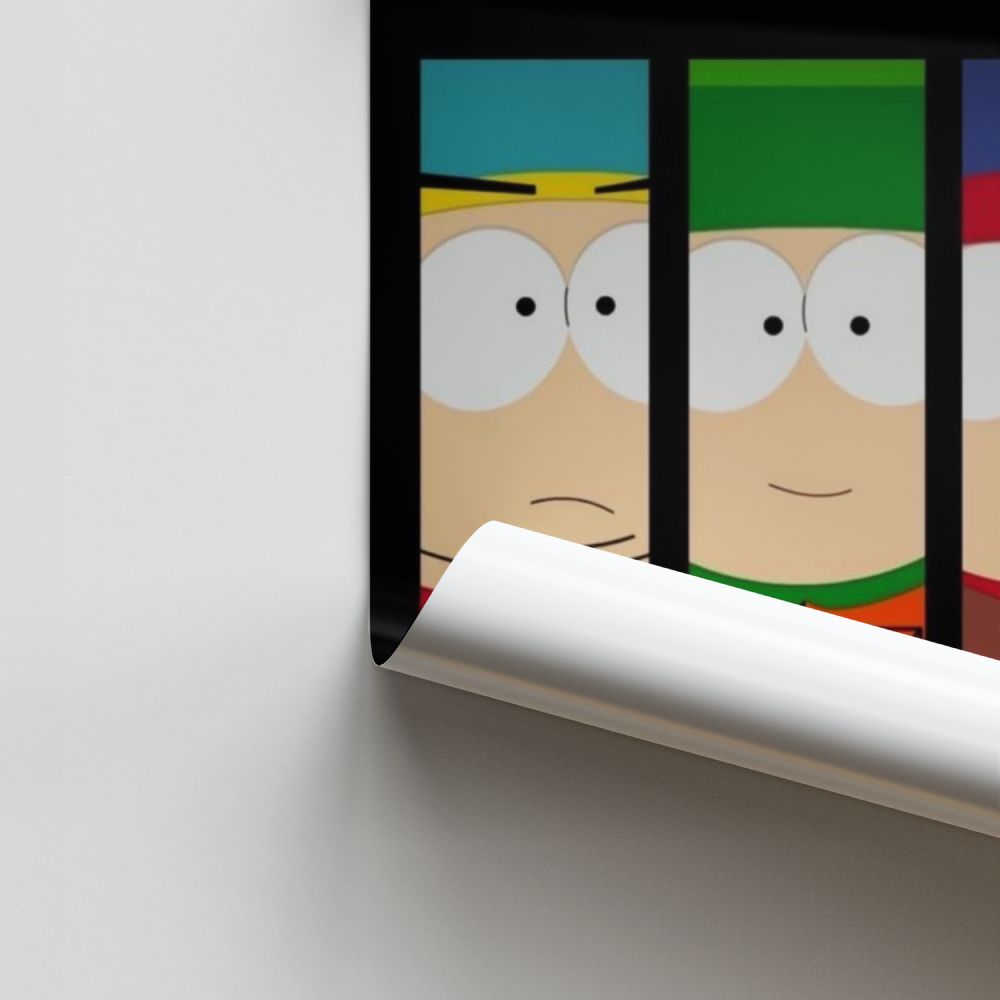 Póster Personajes de South Park
