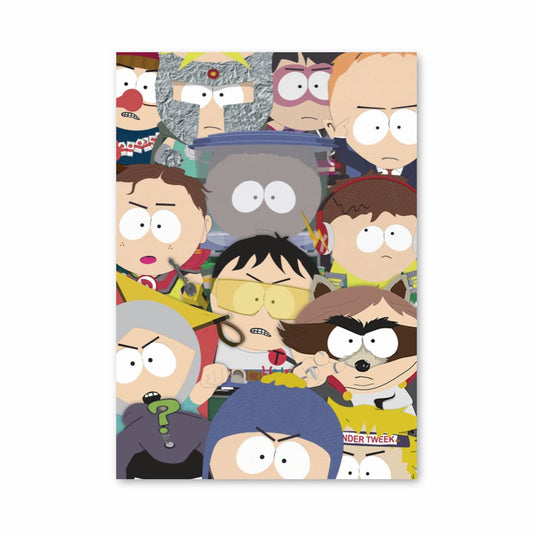 Poster South Park Super Héros