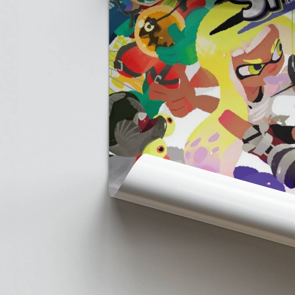 Poster Splatoon Battle Art