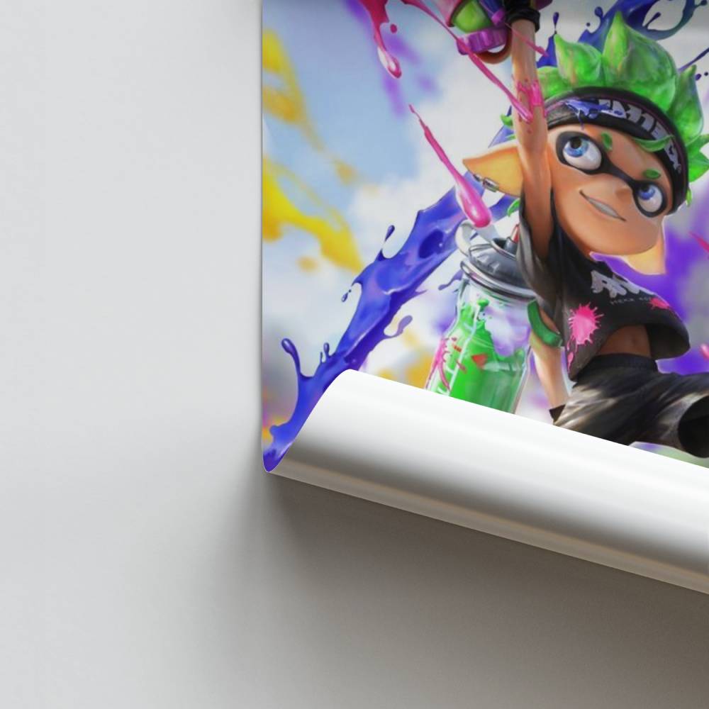 Póster Ataque por salpicadura