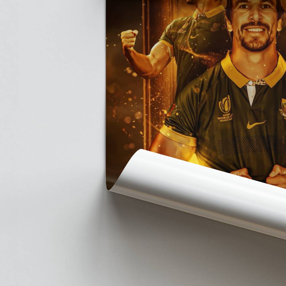 Poster Joueur de l'Année Springbok