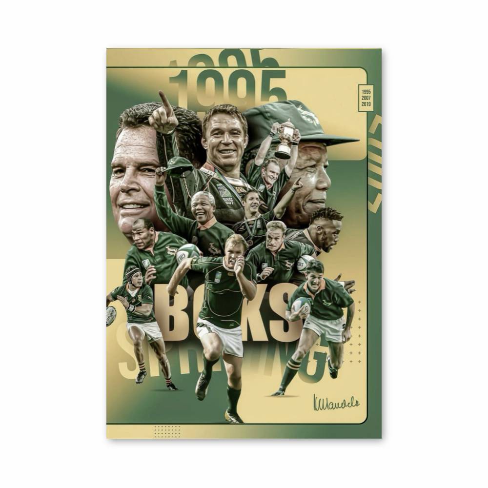 Poster Springboks Énergie