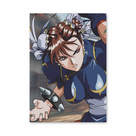 Poster Guerrière Dynamique