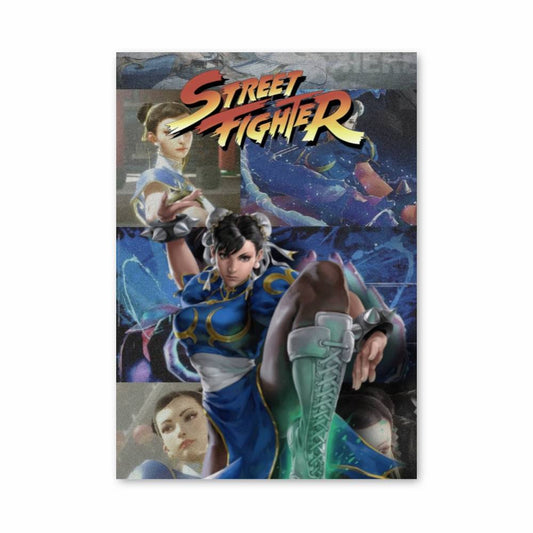 Poster Combat de Rue Chinois