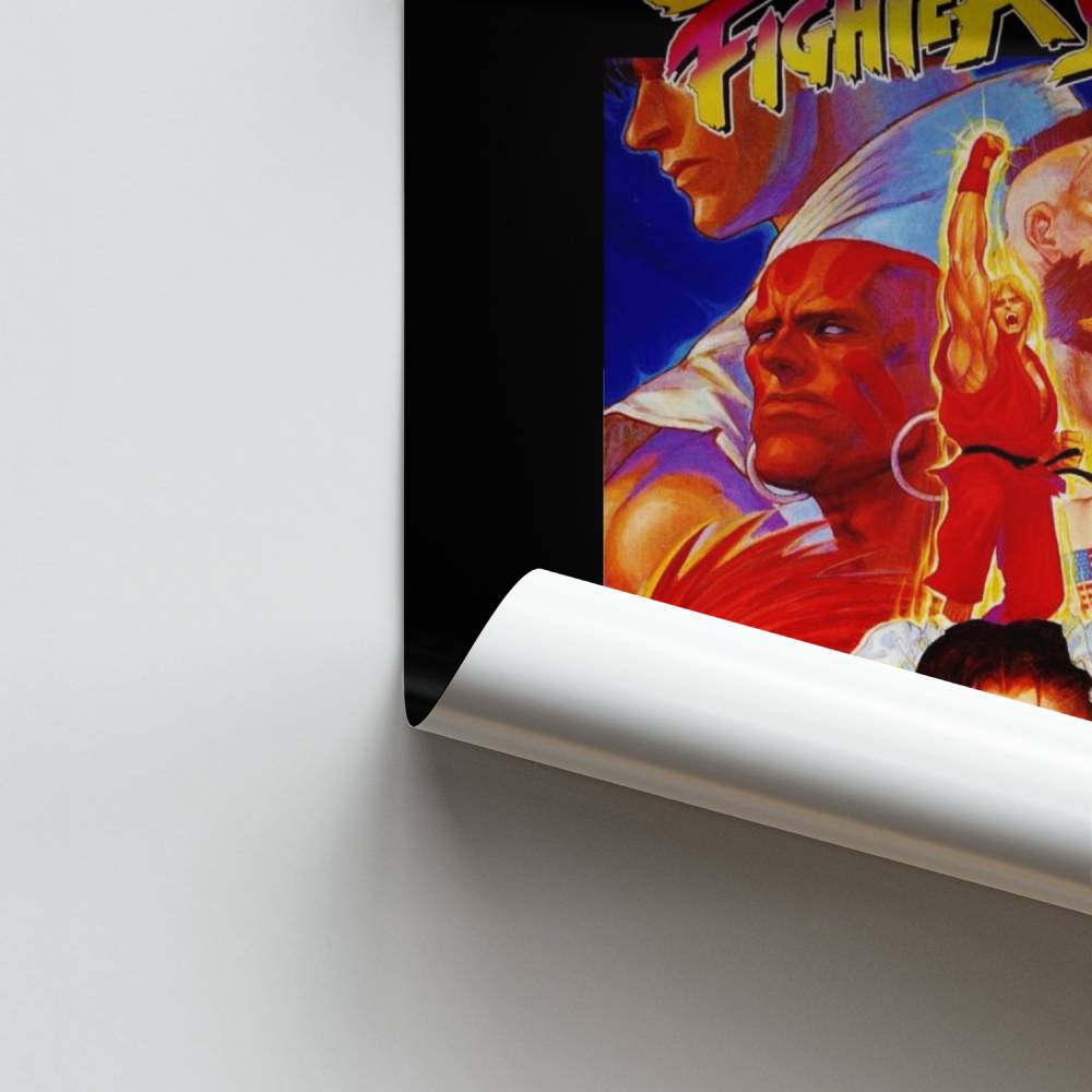 Póster Street Fighter II Turbo