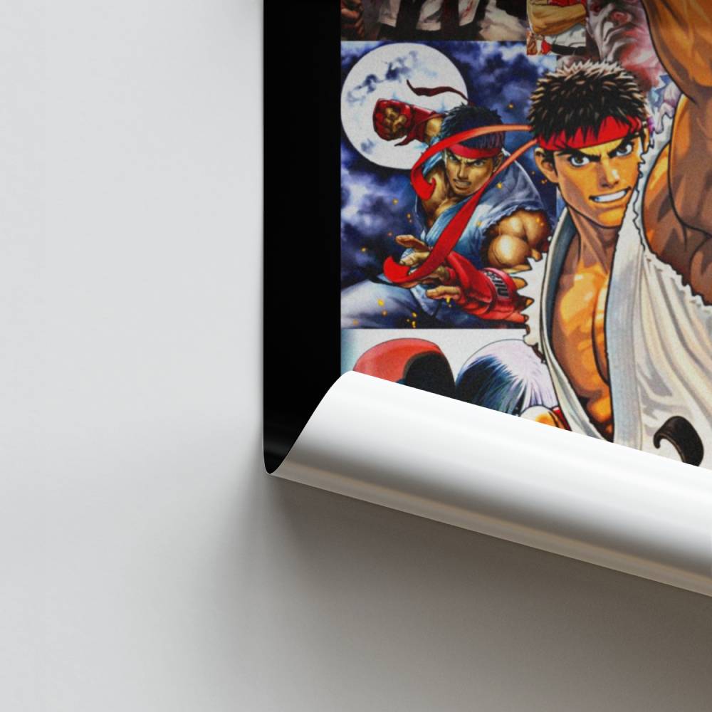 Póster Lucha callejera legendaria