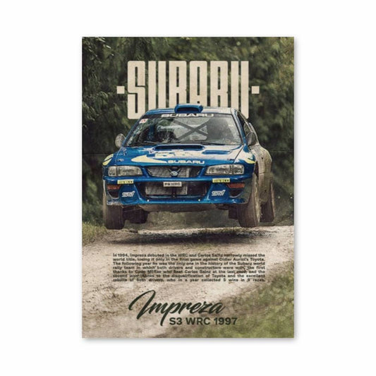 Poster Impreza Rally 1997
