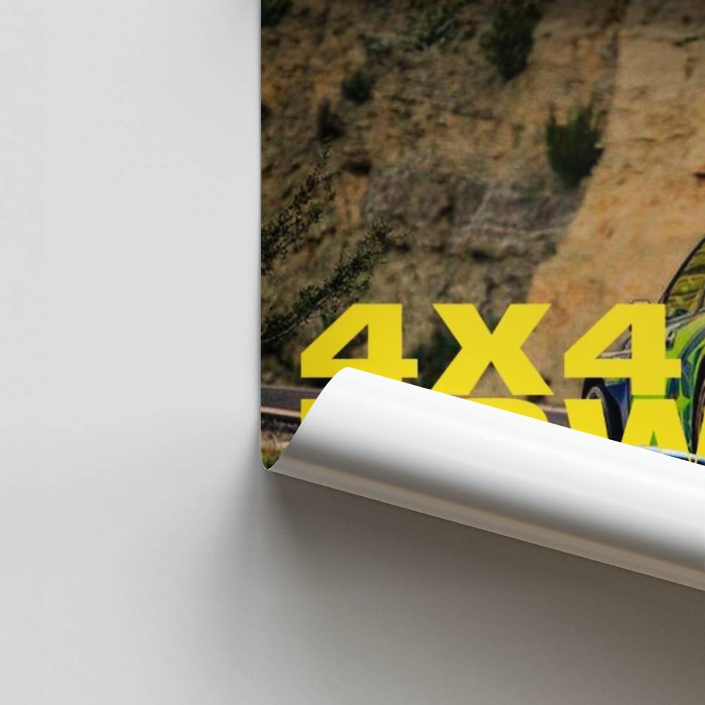 Poster 4x4 Power