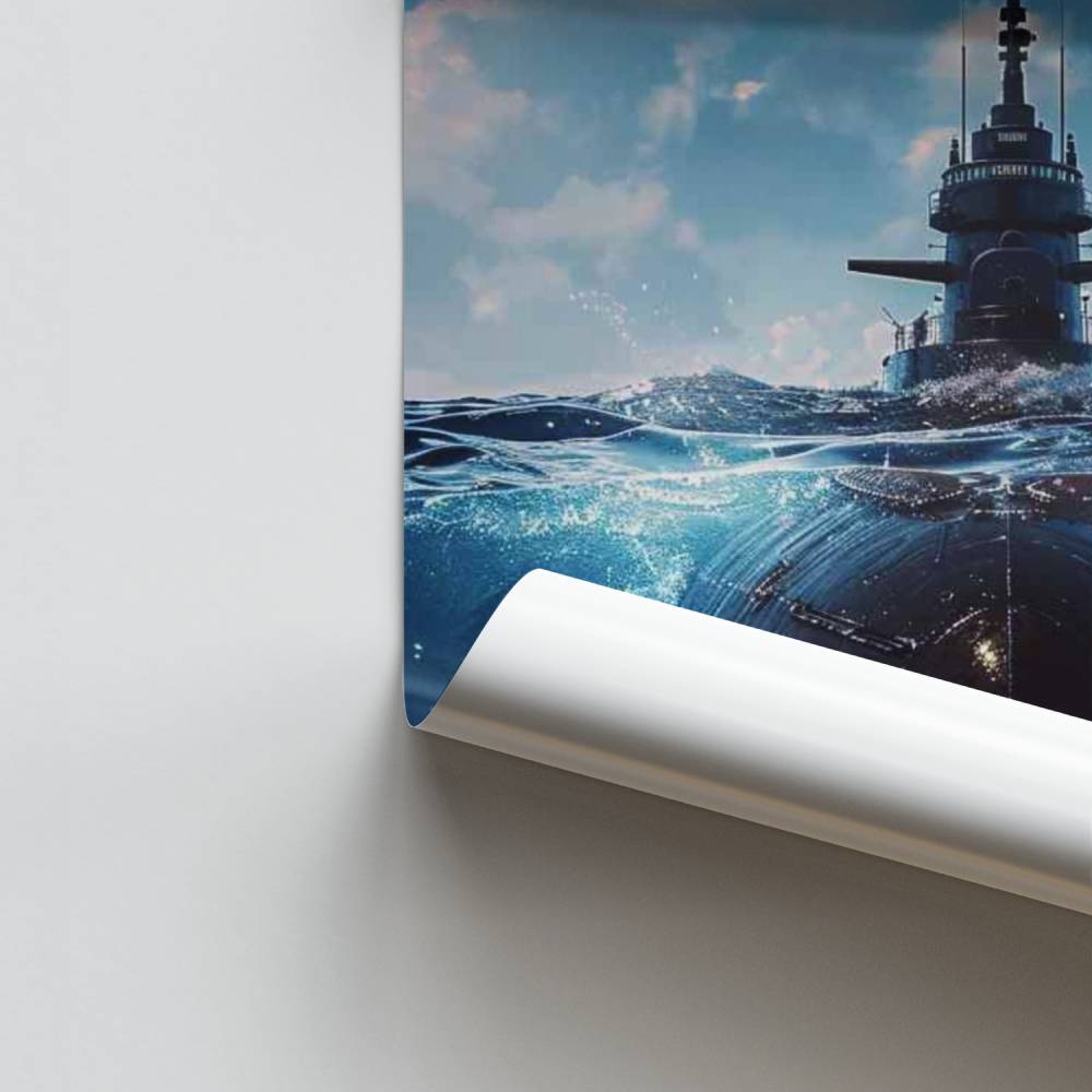 Submarino majestuoso Póster