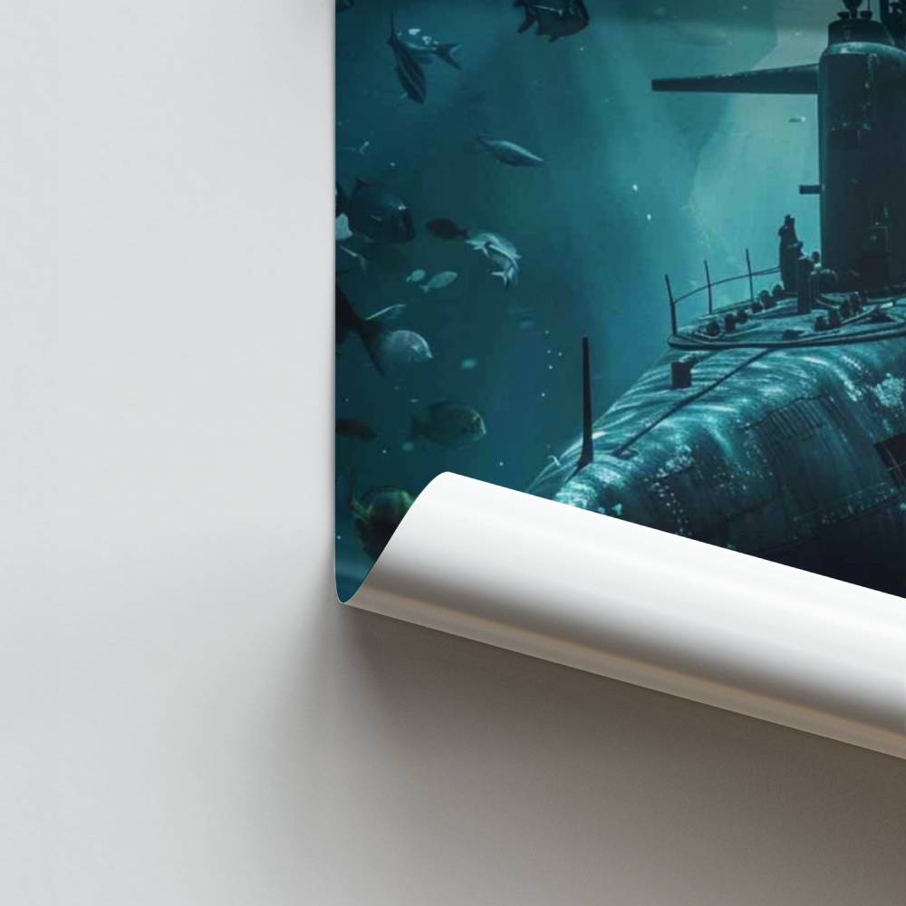 Submarino abisal Póster