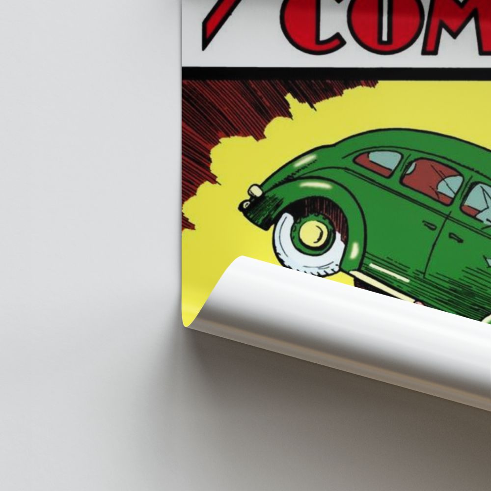 Cartel Cómics De Superman