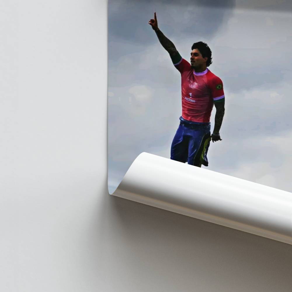 Póster Equilibrio de surf