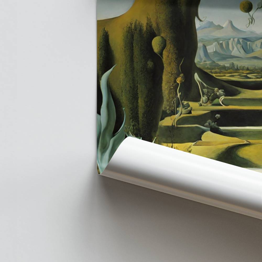 Póster Jardín surrealista
