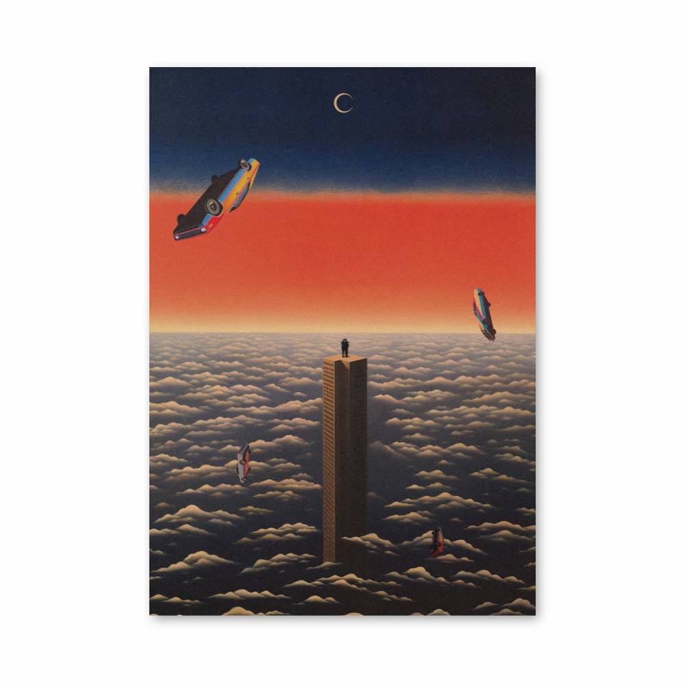 Poster Surréaliste Céleste