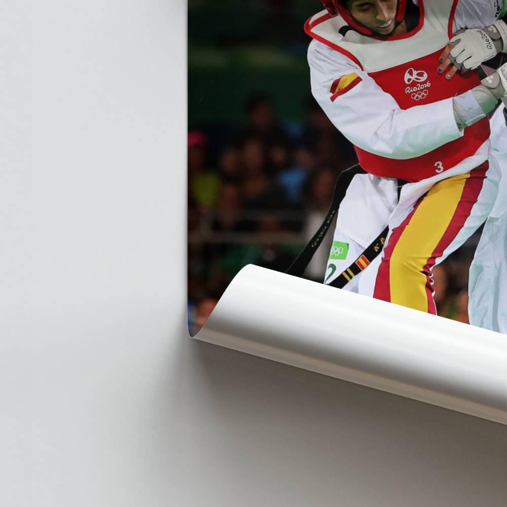 Póster Impacto dinámico