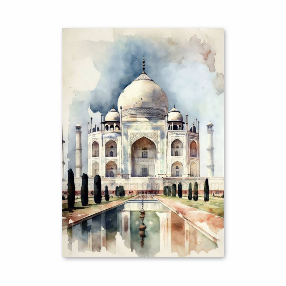 Poster Éclat du Taj Mahal