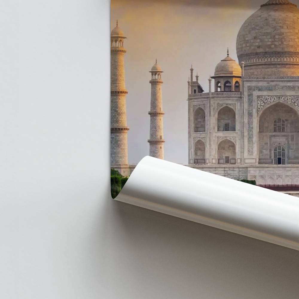 Deslumbramiento Taj Mahal Póster