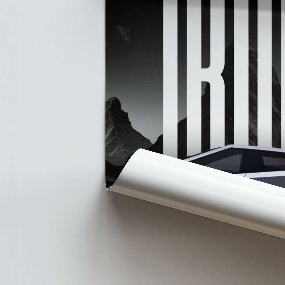 Poster Cyber Truck Vision