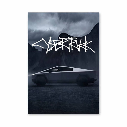 Poster Cybertruck Visionnaire