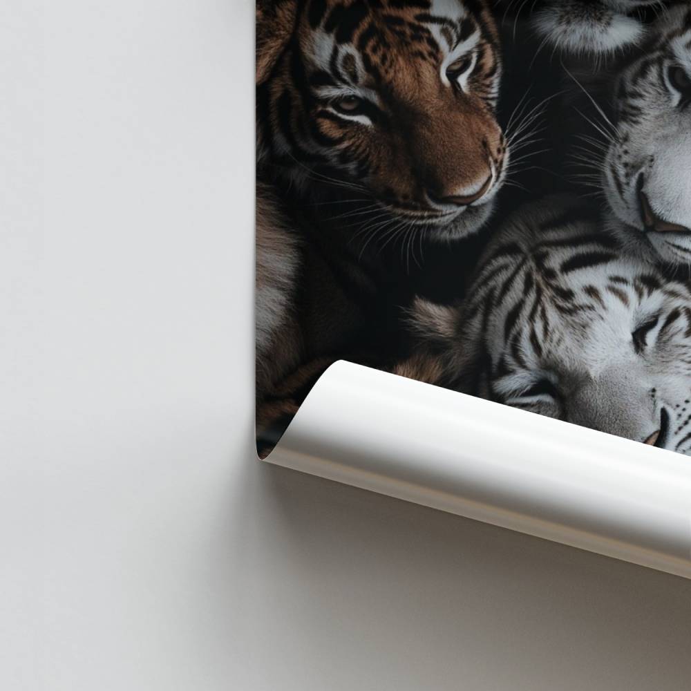 Póster Los reinos de los tigres