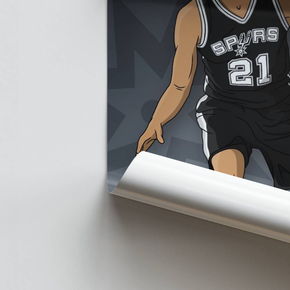 Estrella del baloncesto Póster