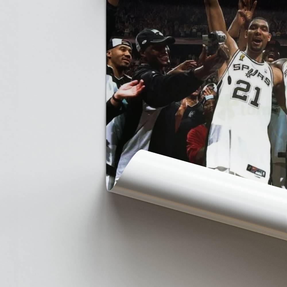 Triunfo de los Spurs Póster