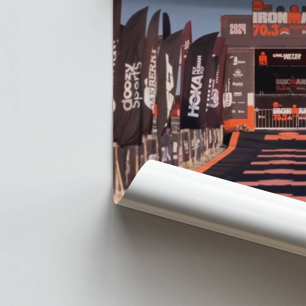 Poster Ironman Finish Line