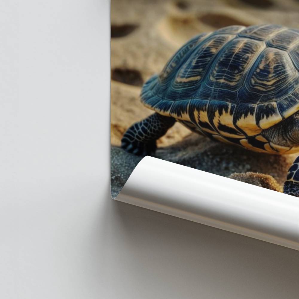 Tortuga de arena Póster