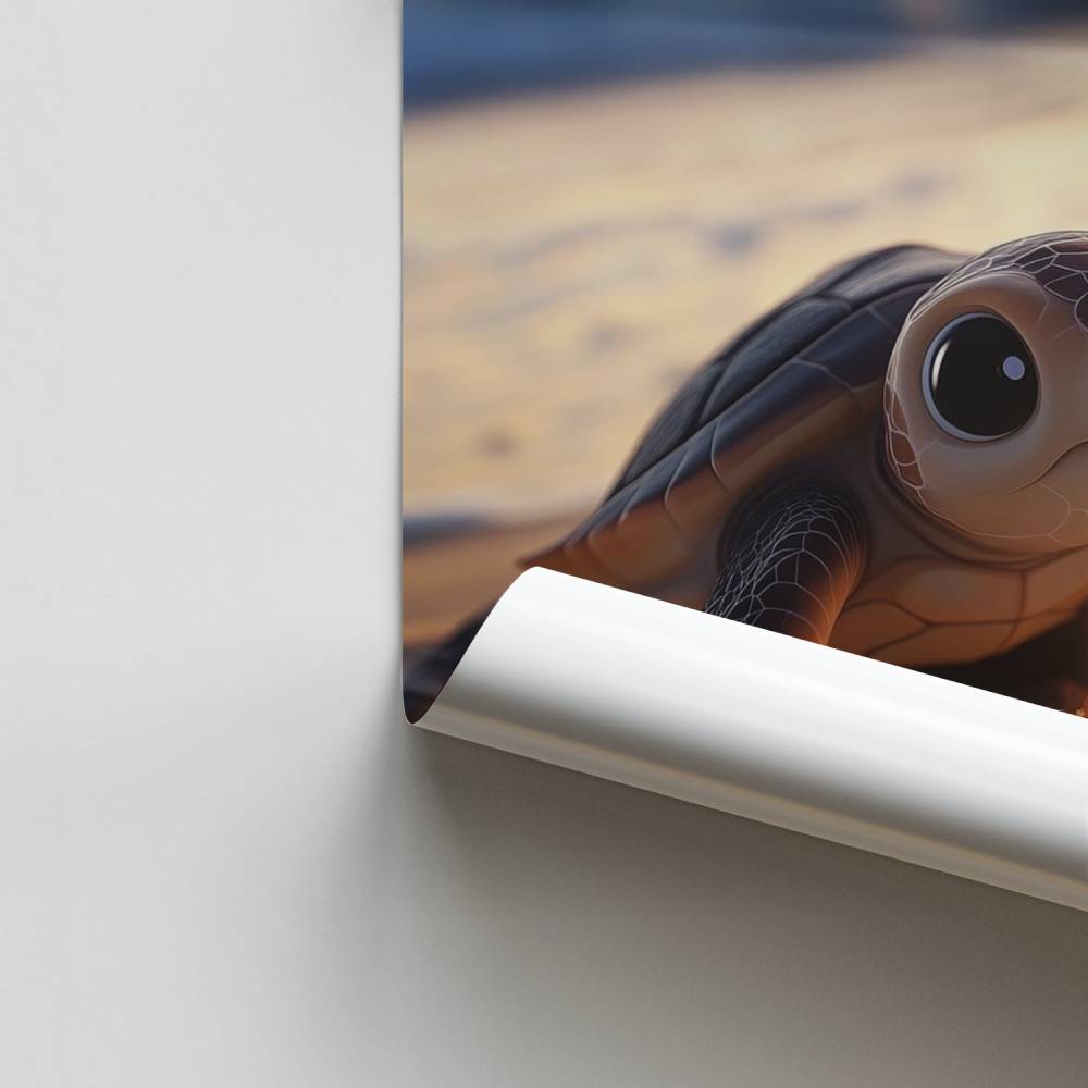 Despertar de la tortuga Póster