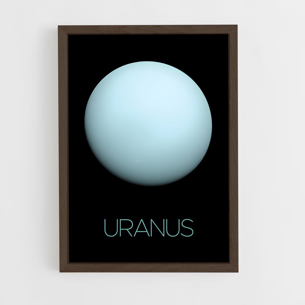 uranus-17 cadre Bois foncé