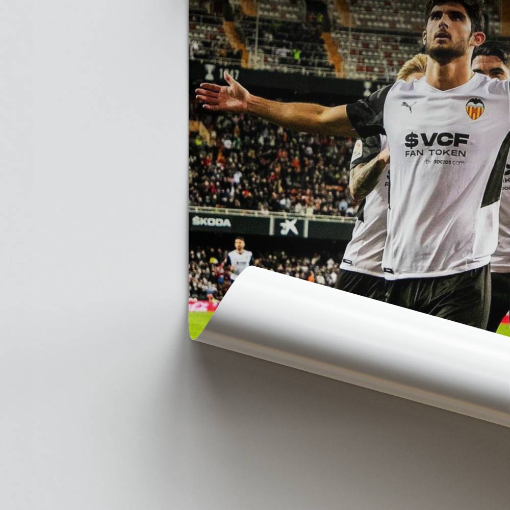 Poster Victoire au Stade Valencia