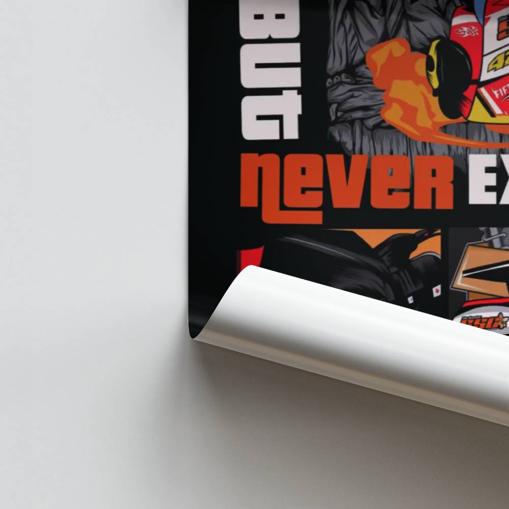 Velocidad vintage Póster