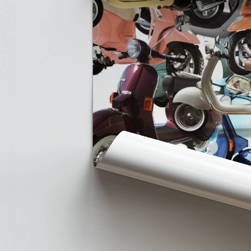 Vespa vintage Póster