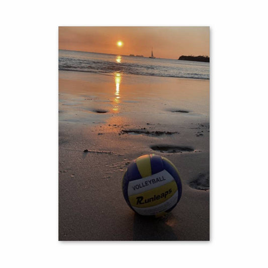 Poster Coucher de Soleil Volley