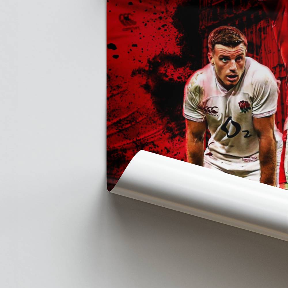 Póster Rugby Pasión Galesa