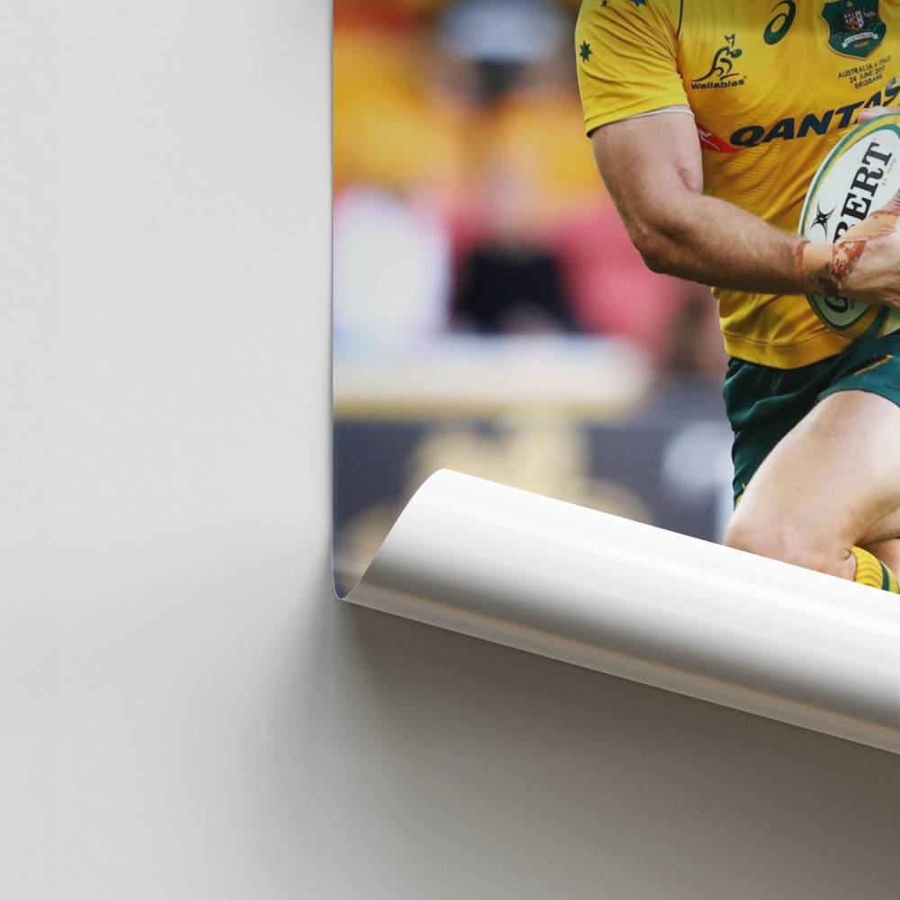 Póster Rugby Dinámico