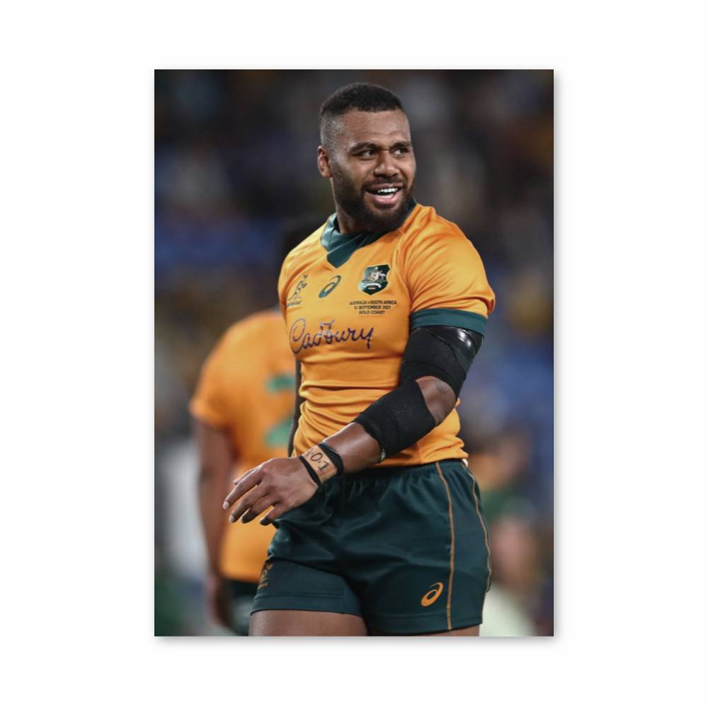 Poster Joueur Wallabies