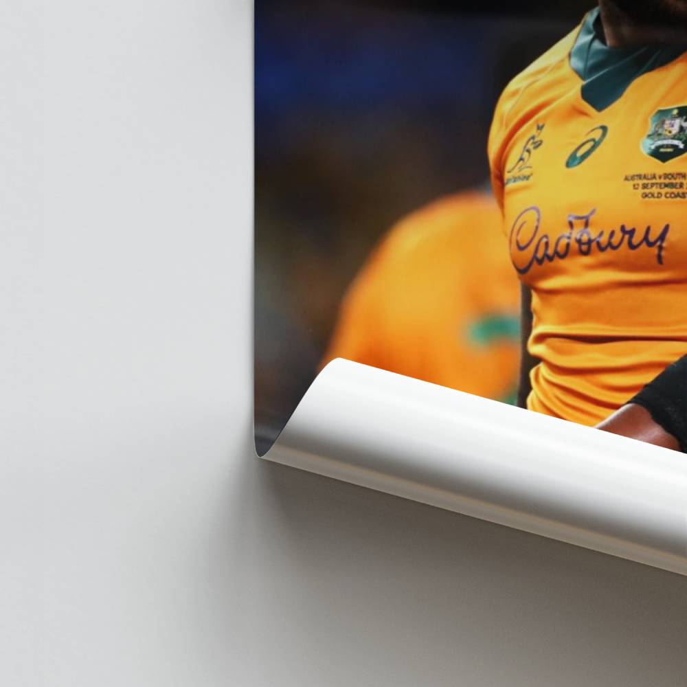 Jugador de Wallabies Póster