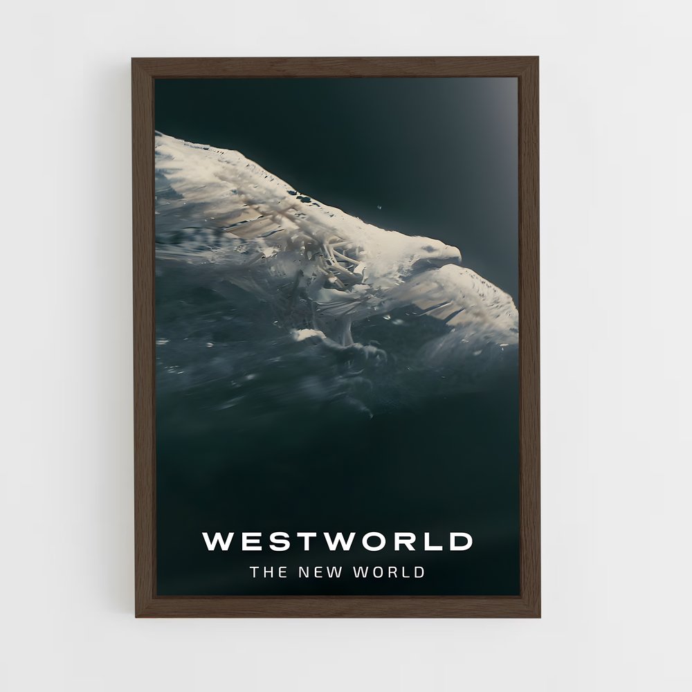 westworld-8 cadre Bois foncé