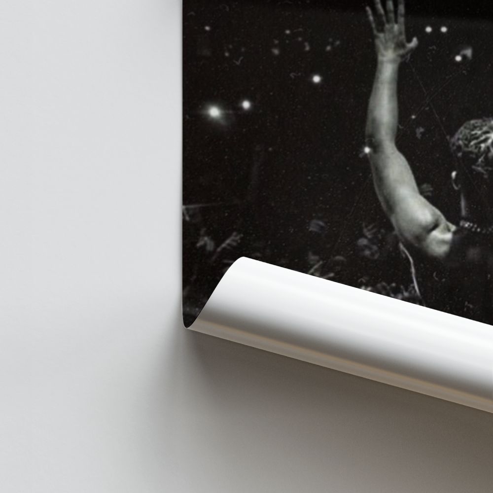 Póster xxxTemptation en blanco y negro