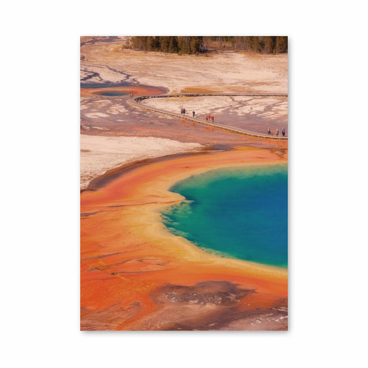 Poster Yellowstone Géothérmie