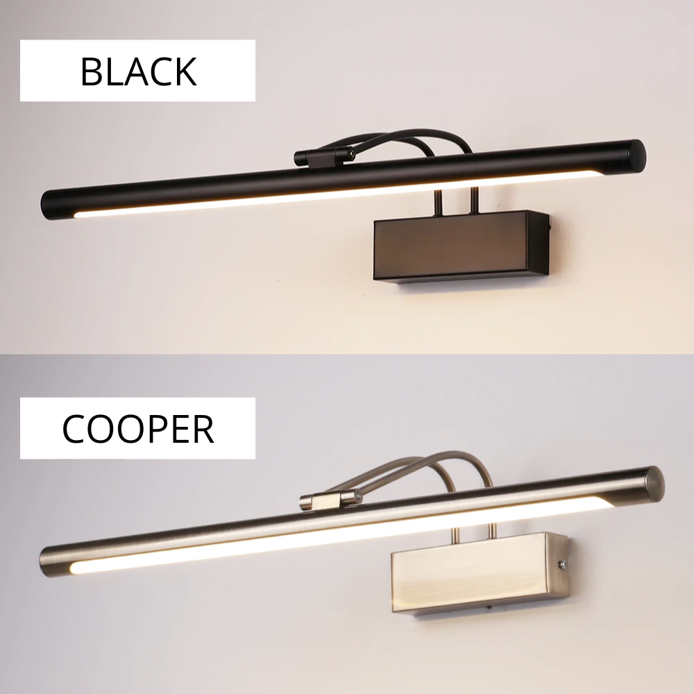 Lámpara de pared LED vintage para póster