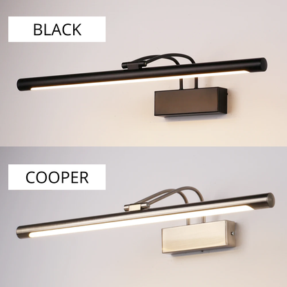 Lámpara de pared LED vintage para póster