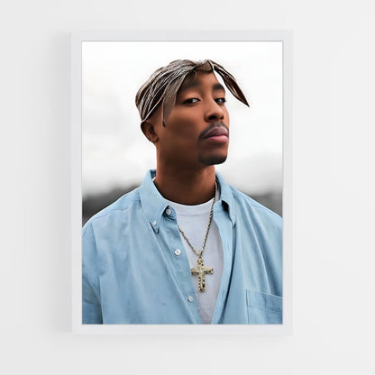 2pac-3 cadre Blanc