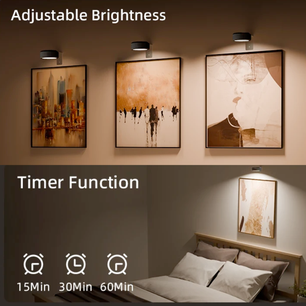 Lámpara de pared LED para póster
